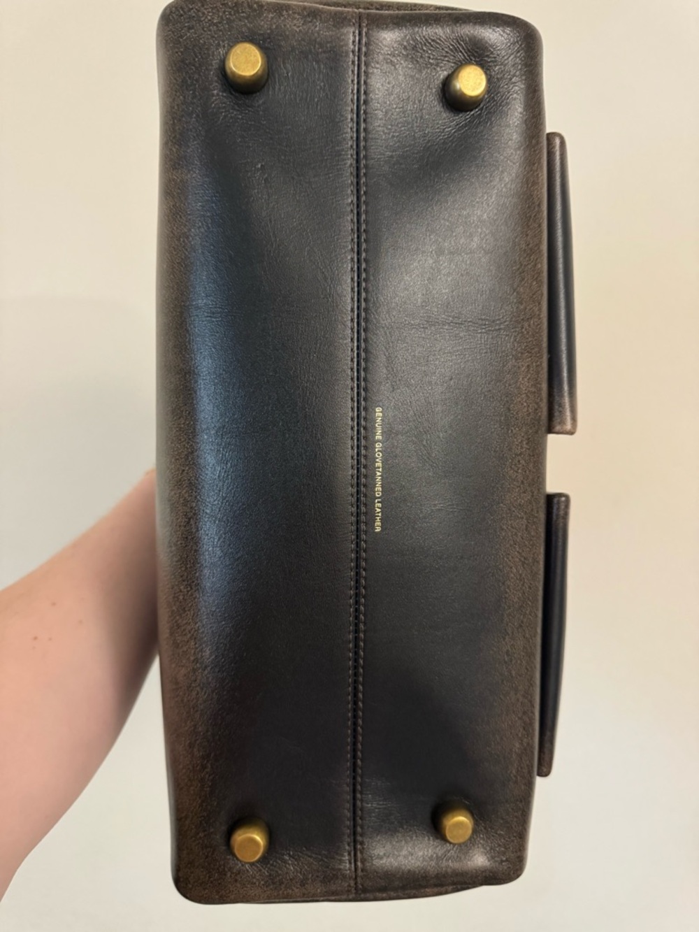 Coach Loved Leather Twin Turnlock Shoulder Bag - Picture 10 of 10